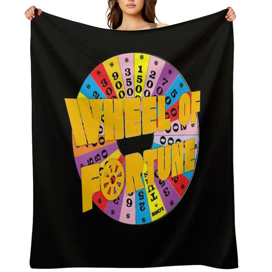 Wheel of Fortune Shrink-resistant Throw Blanket