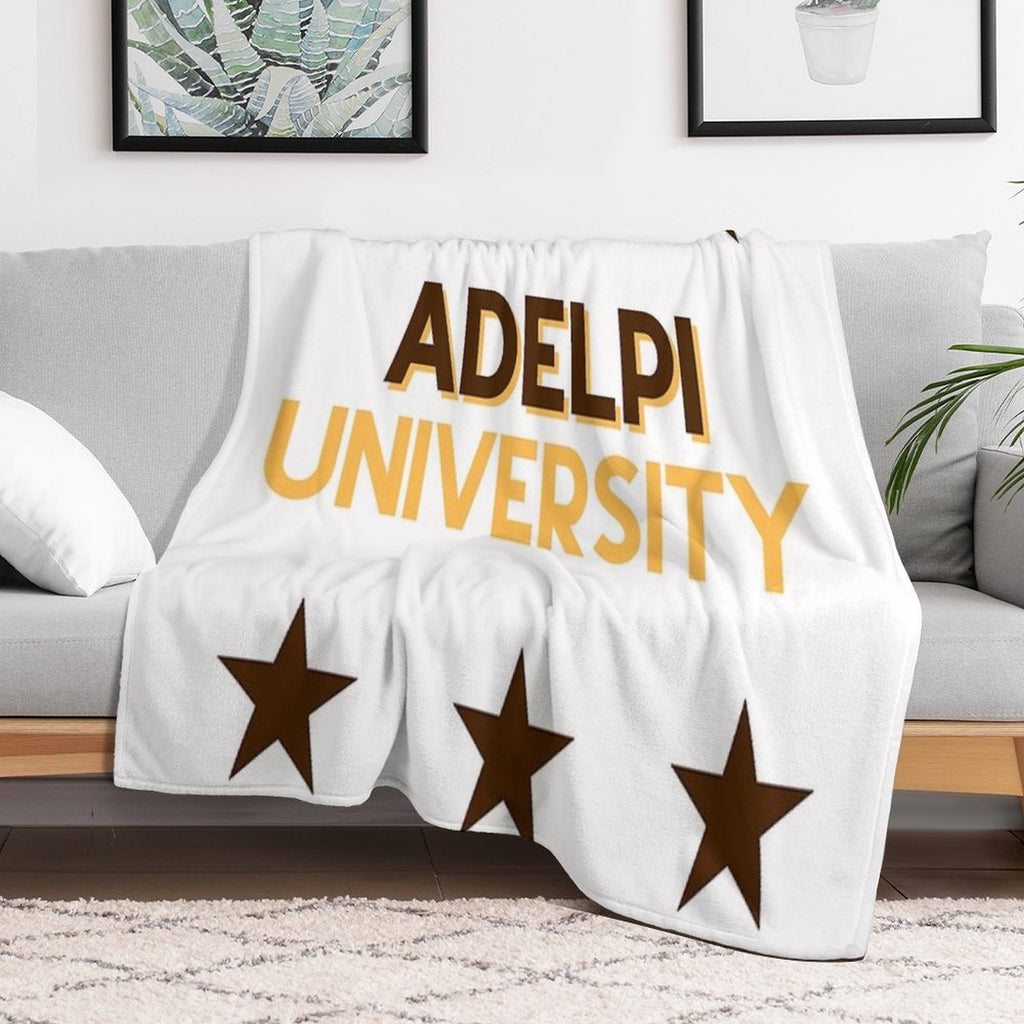 Adelphi University Gift-ready Throw Blanket