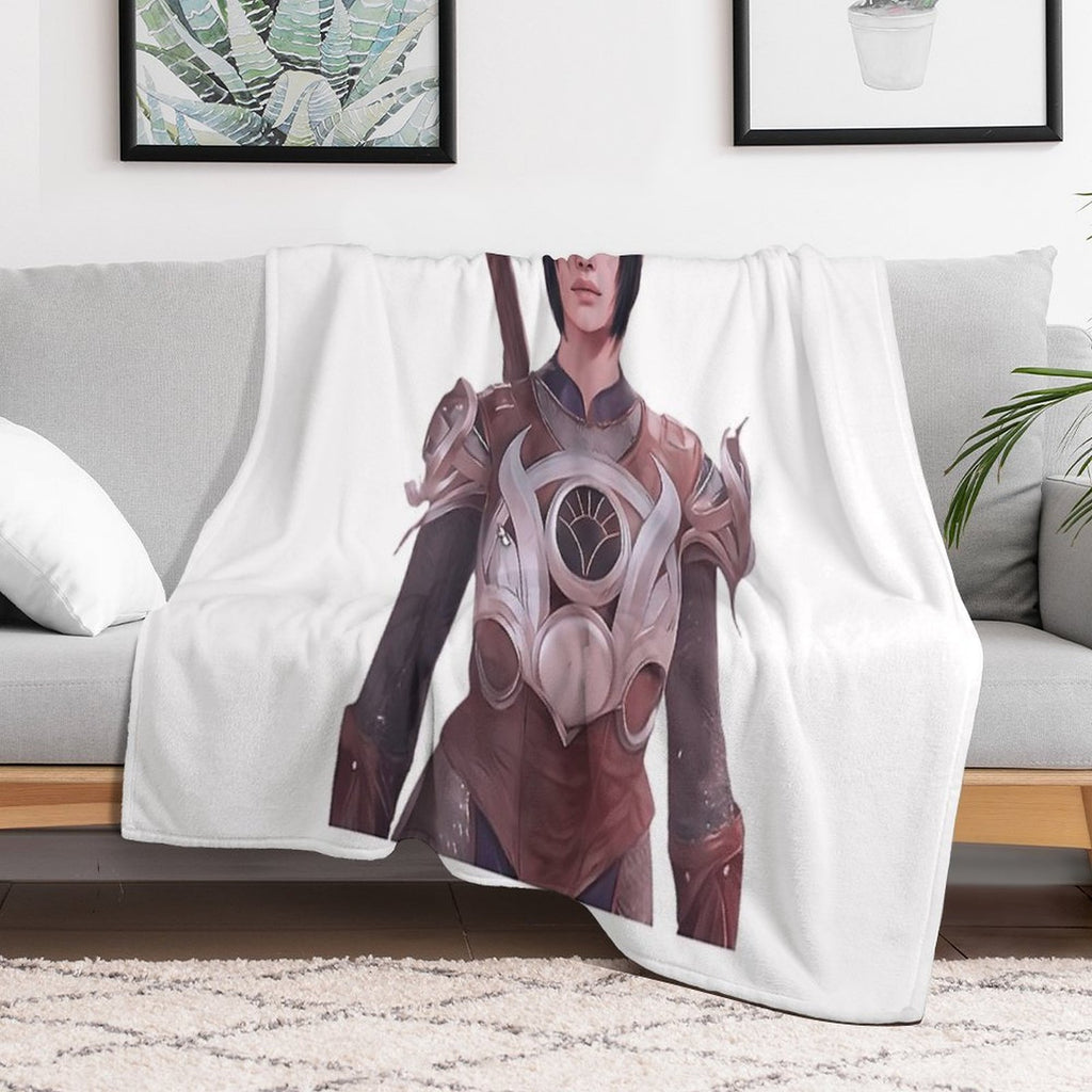 Shadowheart Baldurs Gate 3 Lightweight Throw Blanket