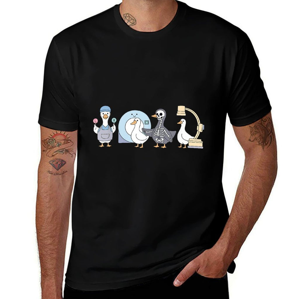 Radiologic Technologist Rad Tech Goose Minimalist Medical  Tagless Design T-Shirt