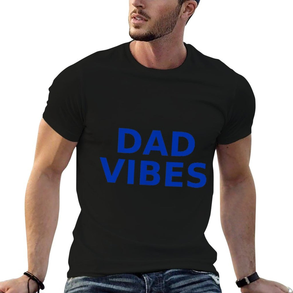 Dad Vibes Motocross Rider  Lightweight T-Shirt