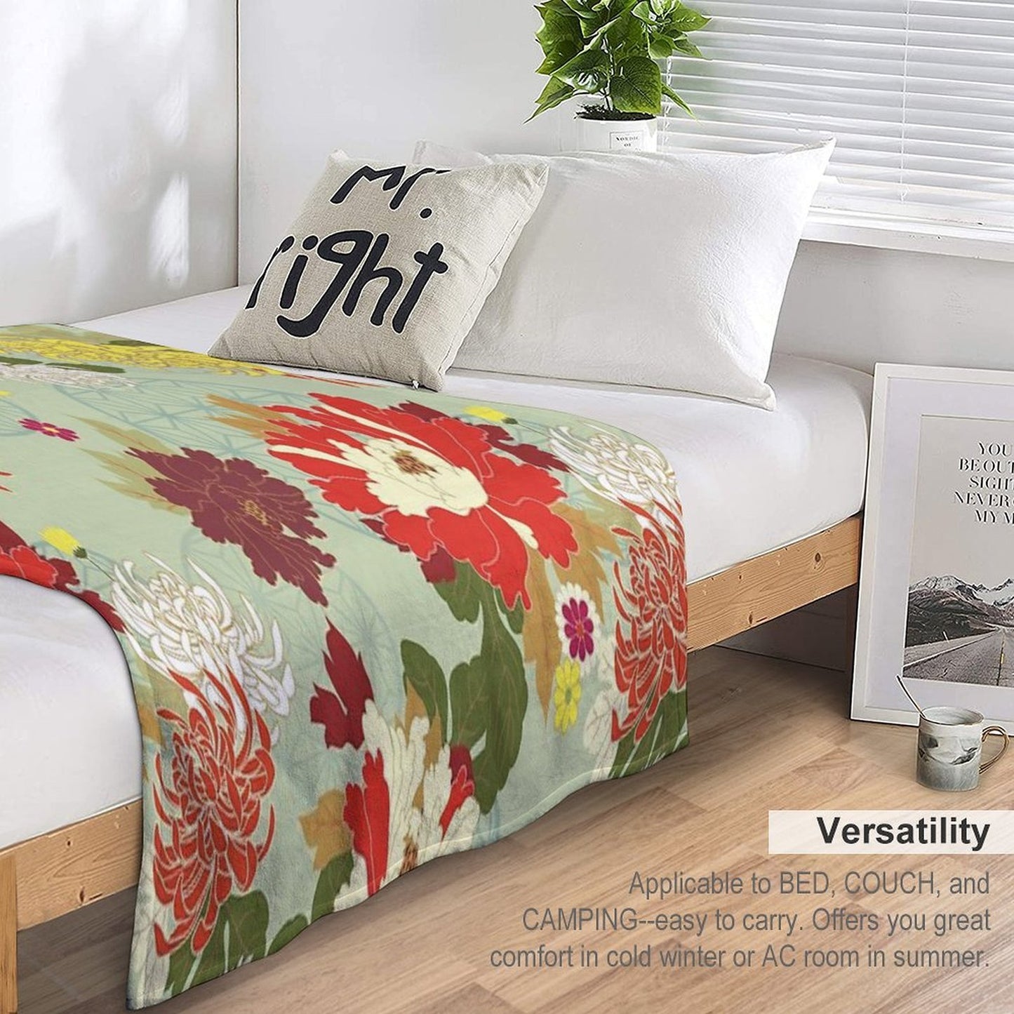 Peony 2 Premium Throw Blanket