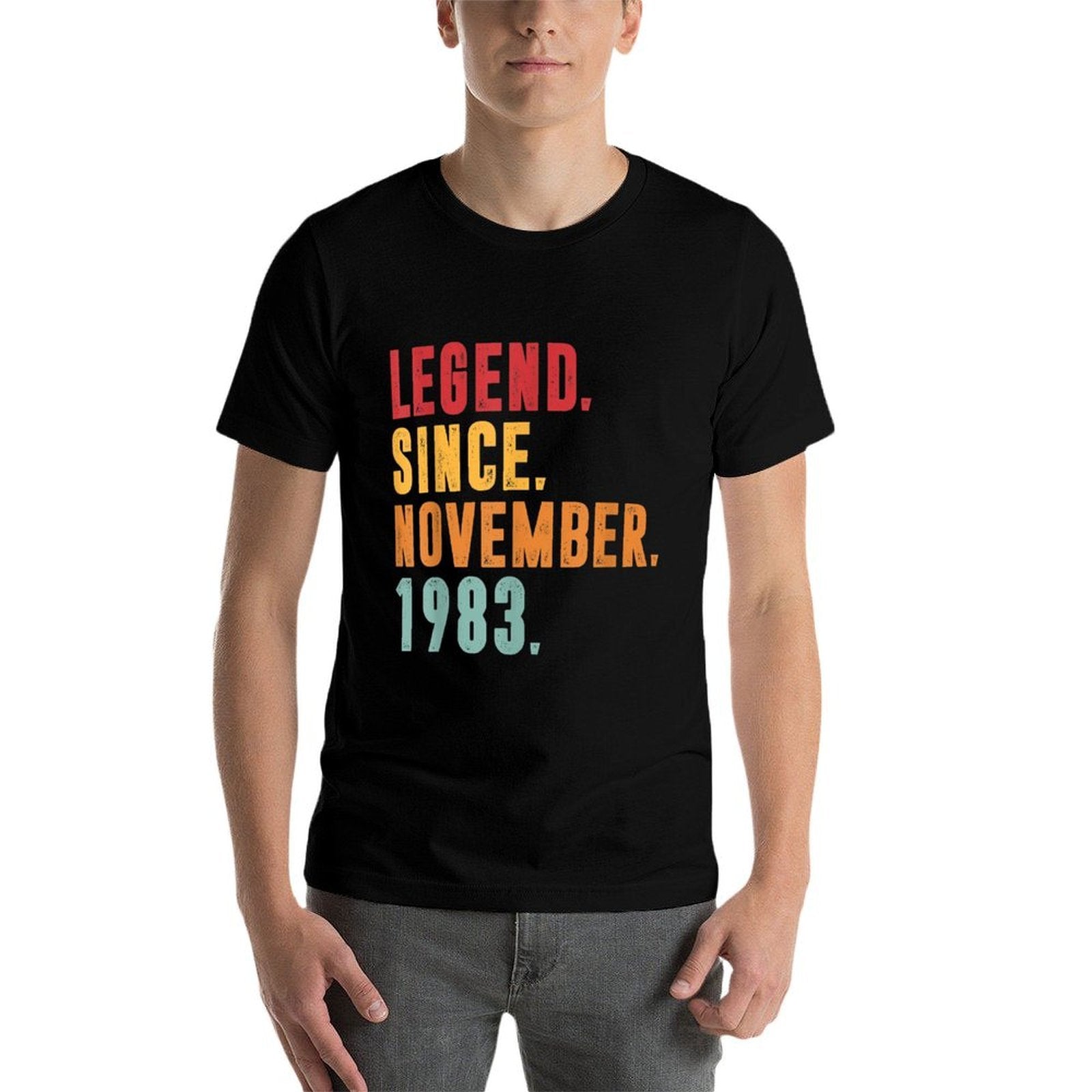 Legend Since November 1983 40 Years Old Gifts 40th Birthday  Lightweight T-Shirt