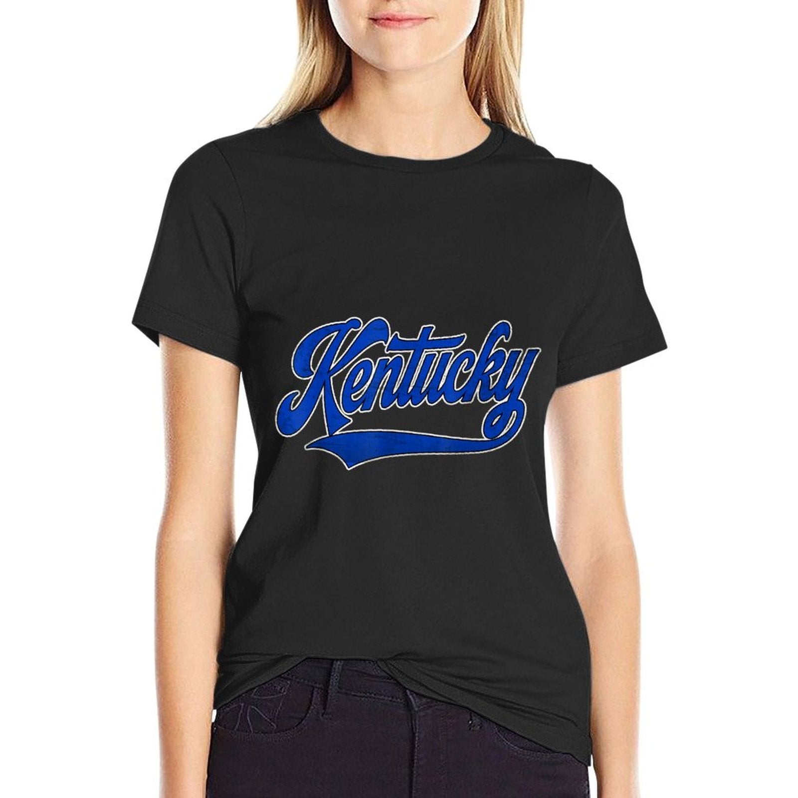 Kentucky Name Personalized Classic Gift Idea  Cotton T-Shirt