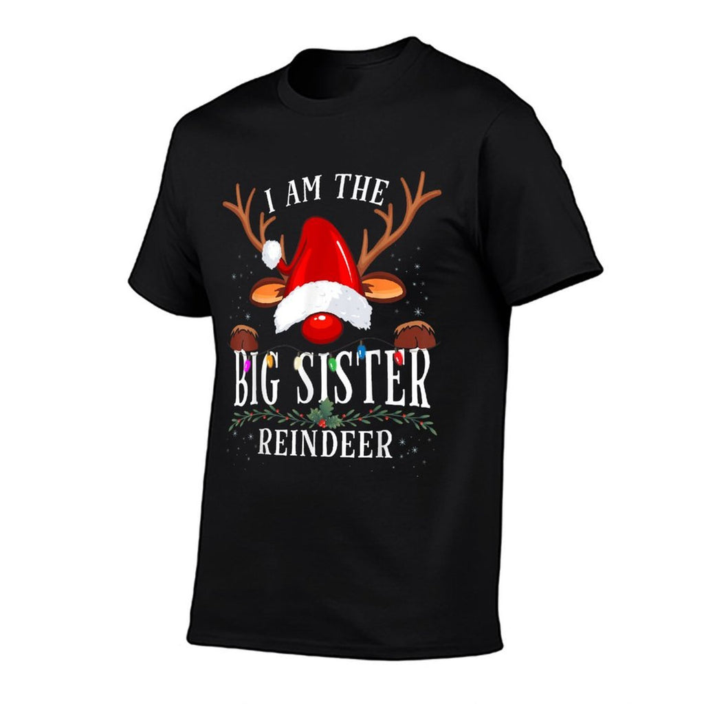 I Am The Big Sister Reindeer Christmas Family  Classic T-Shirt