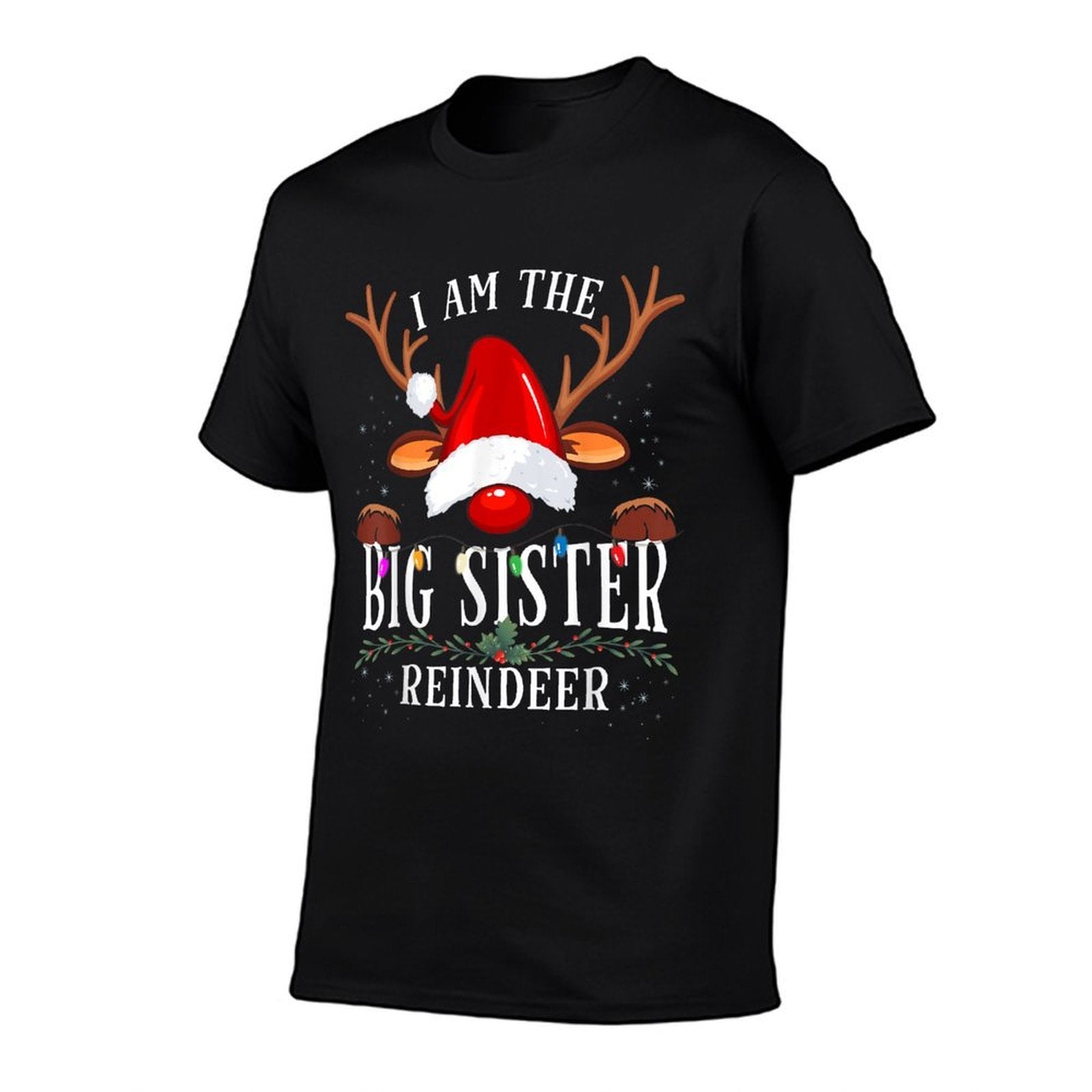 I Am The Big Sister Reindeer Christmas Family  Classic T-Shirt