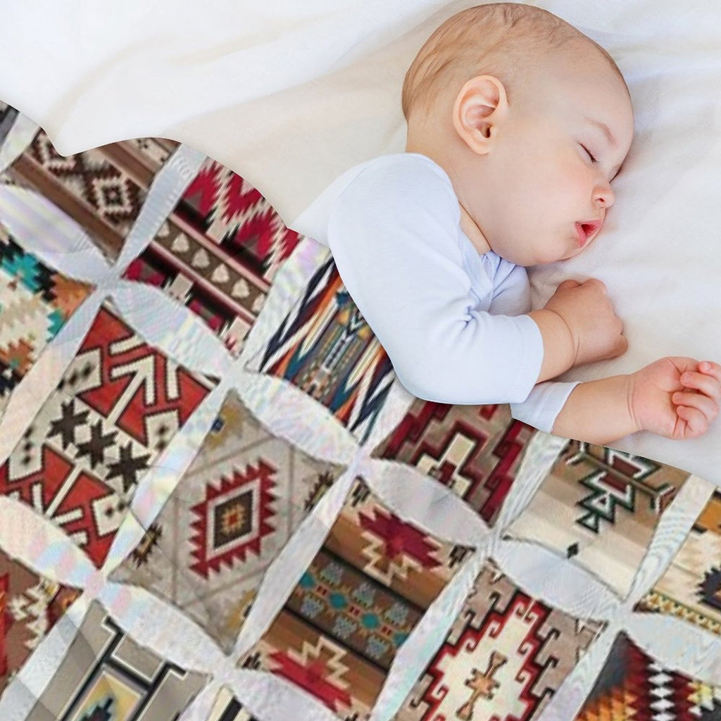 Navajo Pillows Lightweight Throw Blanket