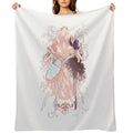 Crow And Duck Easy Care Throw Blanket