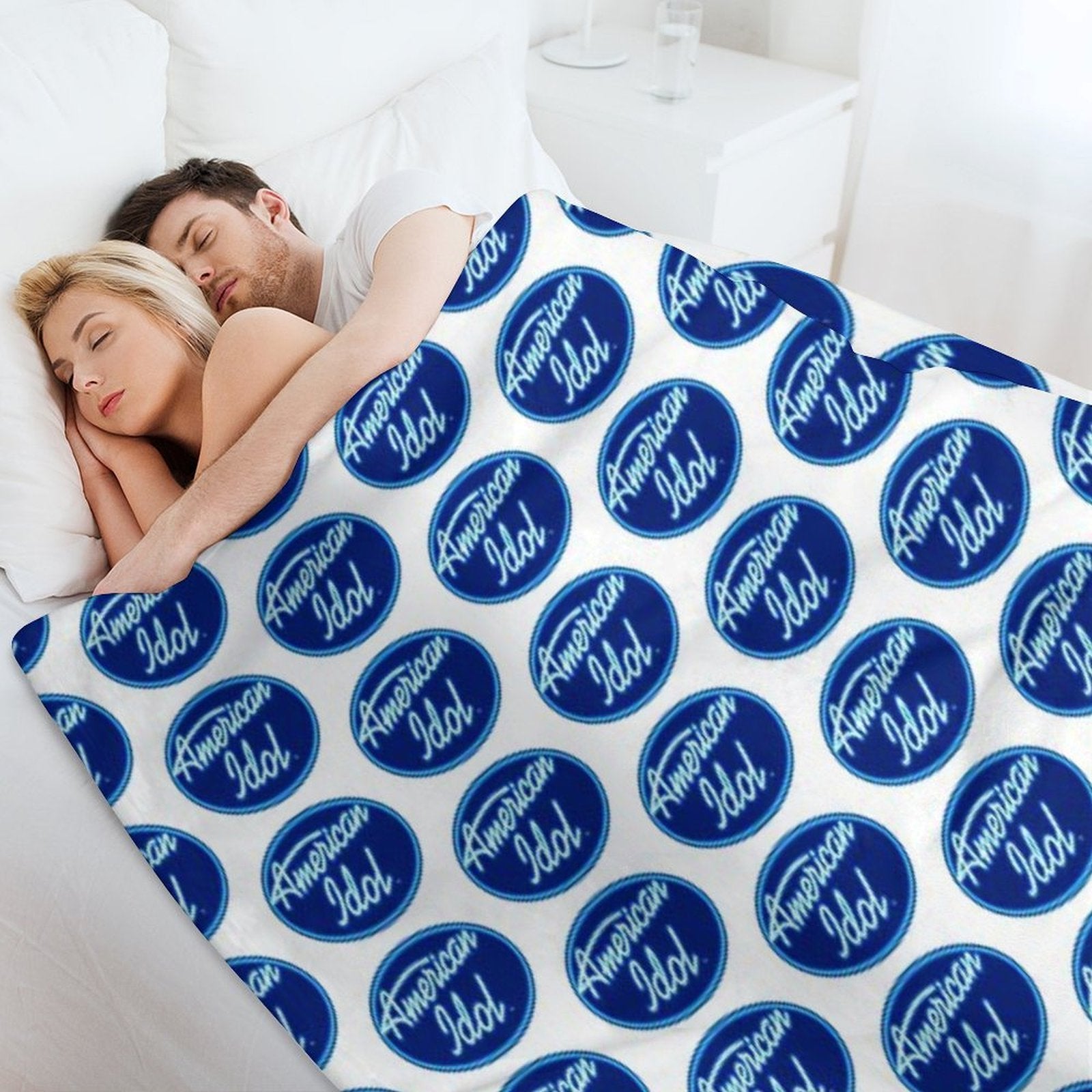 American Idol Sticker Velvety-soft Throw Blanket
