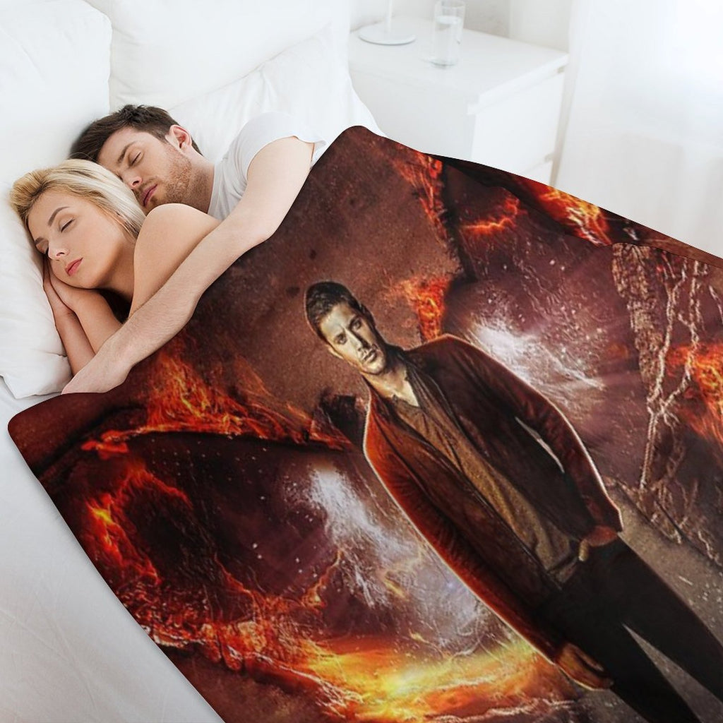 DEAN Wrinkle-free Throw Blanket