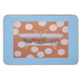 Circles And Suds Bathroom Art  Long-Lasting Bath Mat