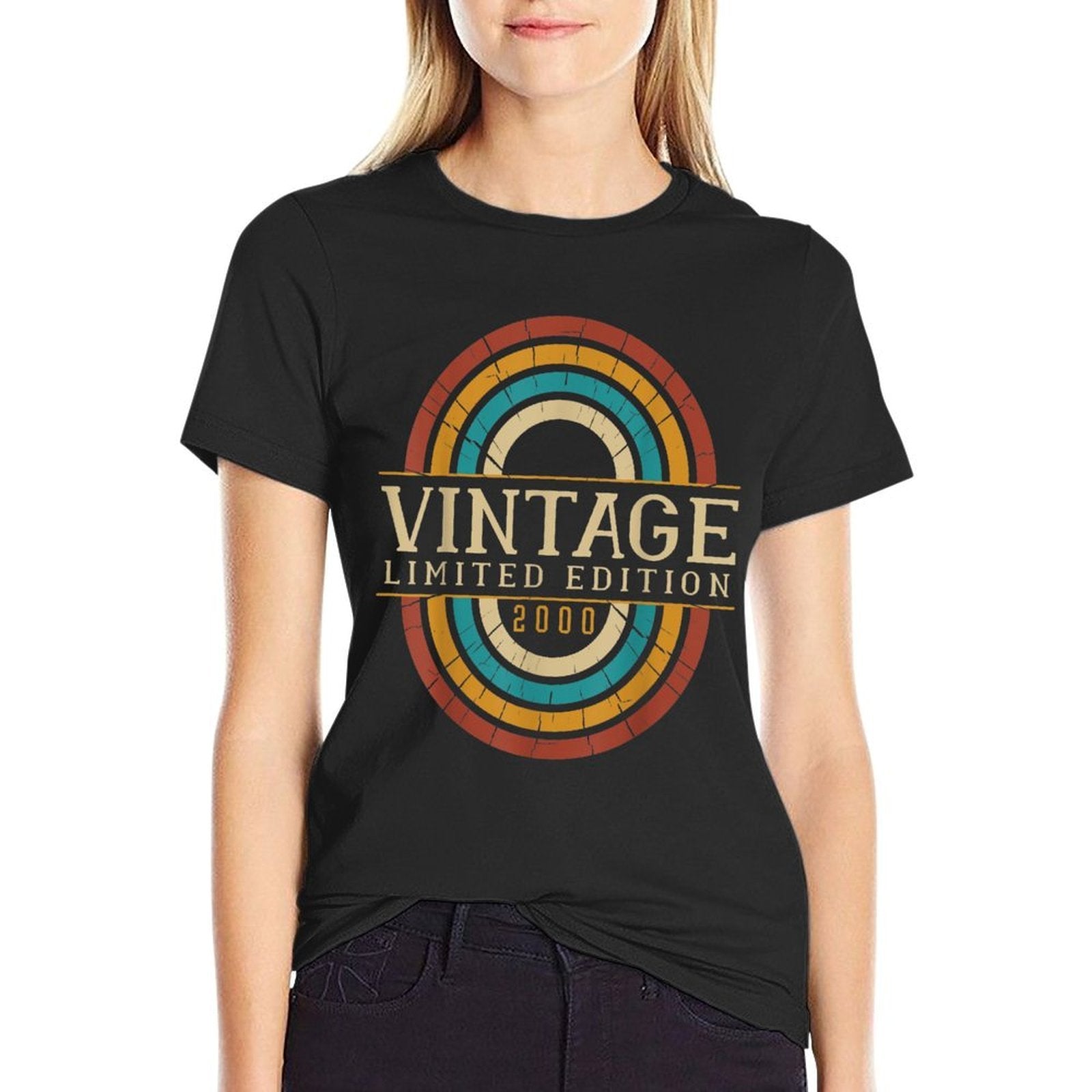 Vintage 2000 Limited Edition Gift 21st Birthday  Affordable Price T-Shirt