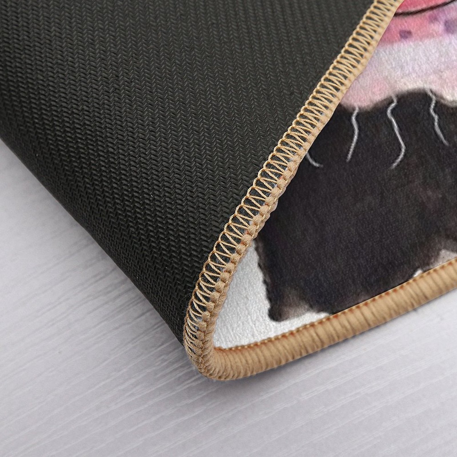 CoW PRiNT, ANiMaL PRiNT ' ARTHuR ' BY SHiRLeY MacARTHuR  Long-Lasting Bath Mat
