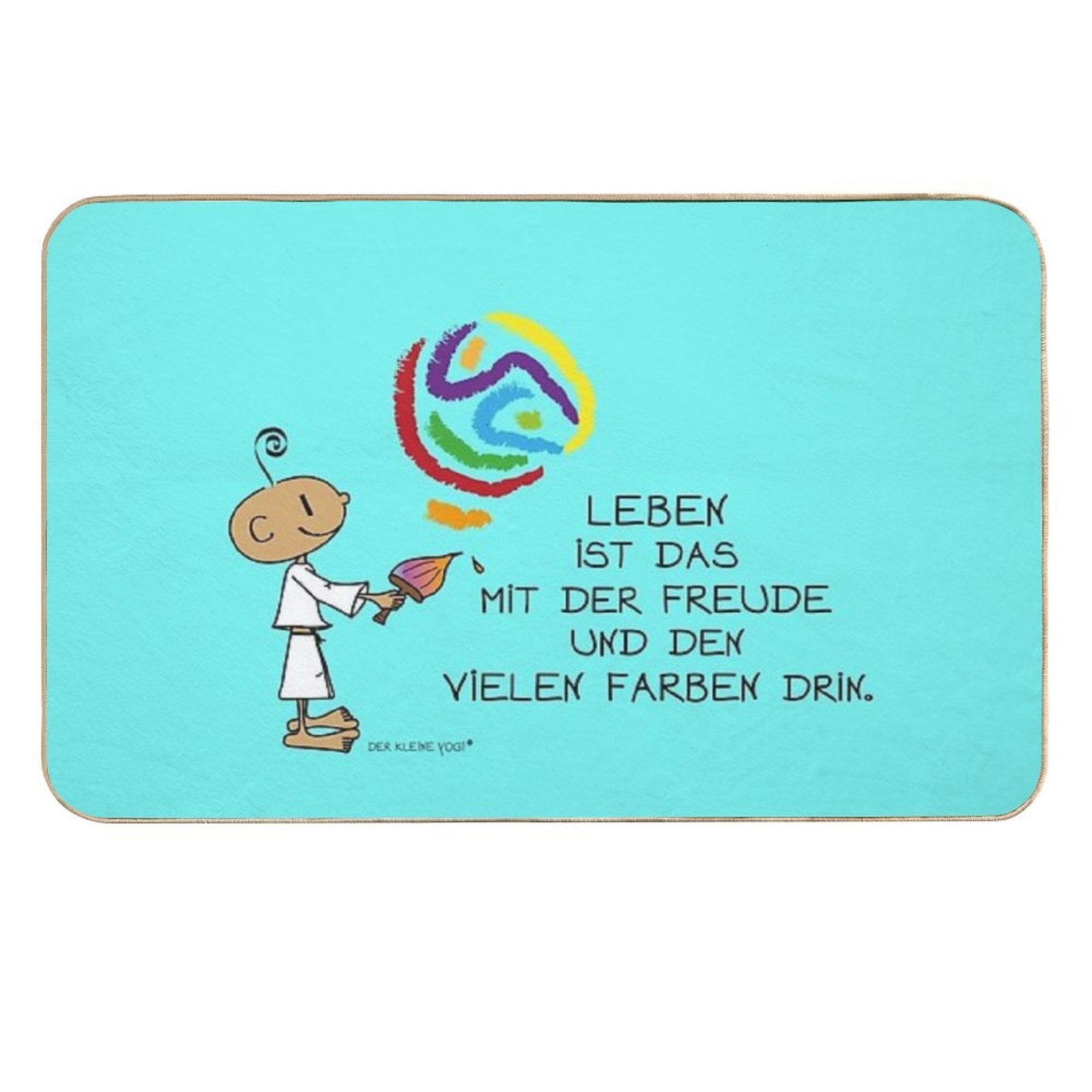 Life Is About Joy  Versatile Bath Mat
