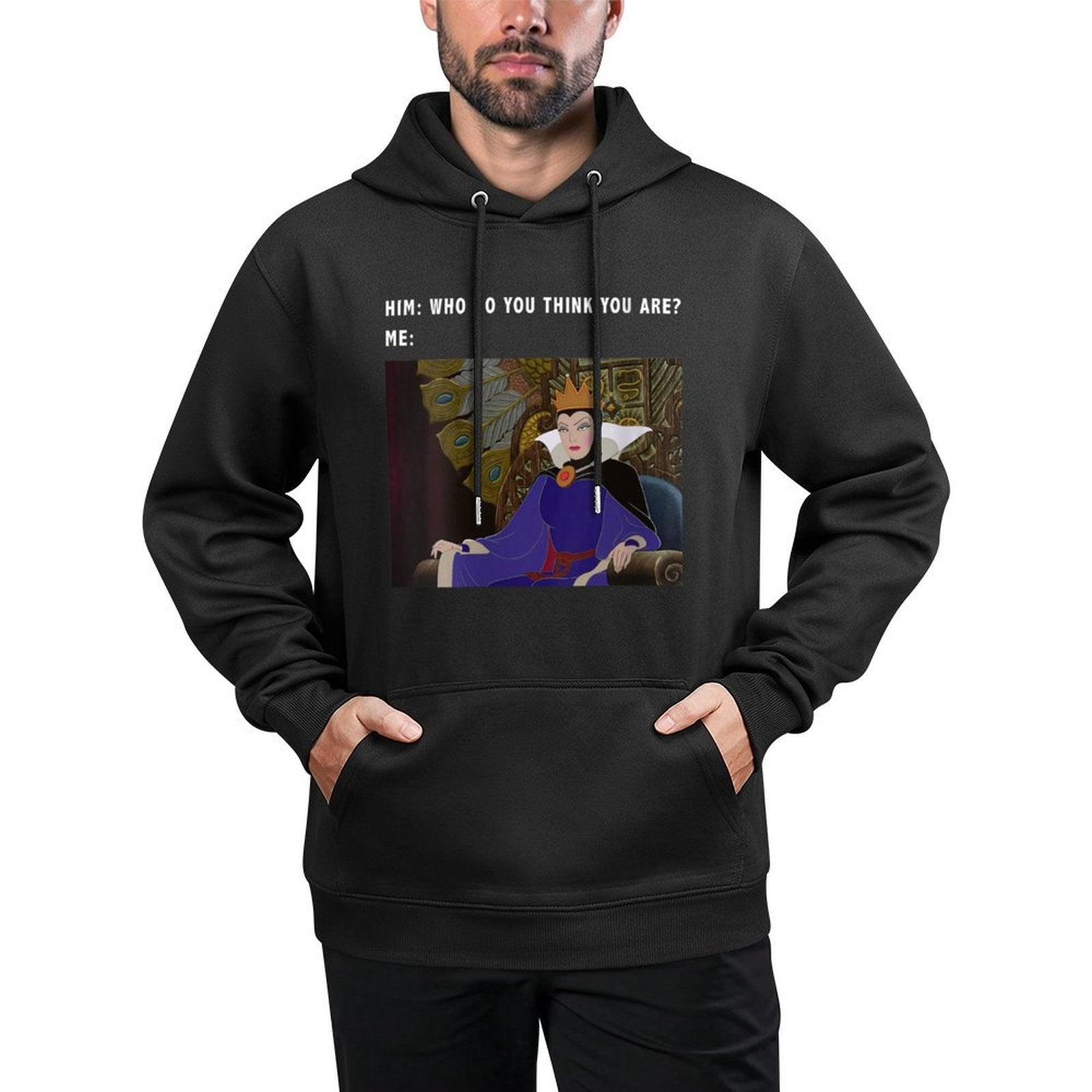 Womens Disney Sleeping Beauty Maleficent Evil Queen Meme Unisex Design Hoodie