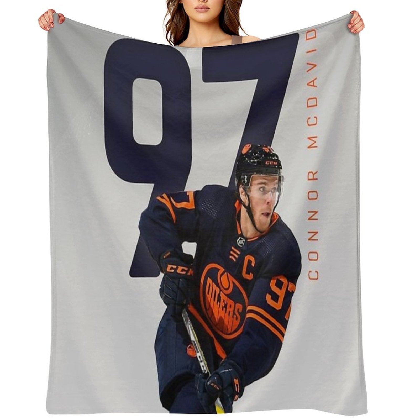 Connor McDavid Premium Throw Blanket