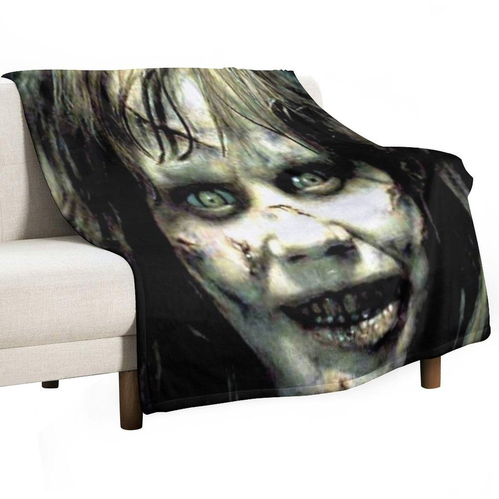 The Exorcist Horror Movie Eco-conscious Throw Blanket