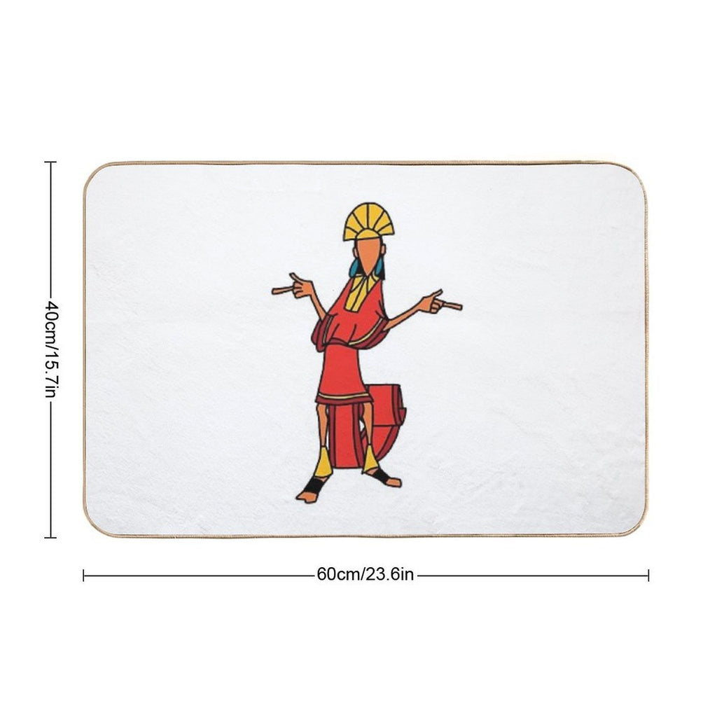 Kuzco - Emperor's New Groove  Multi-Purpose Bath Mat