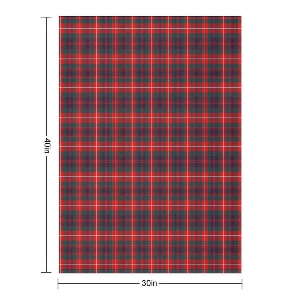 Clan Fraser of Lovat Tartan Multi-functional Throw Blanket