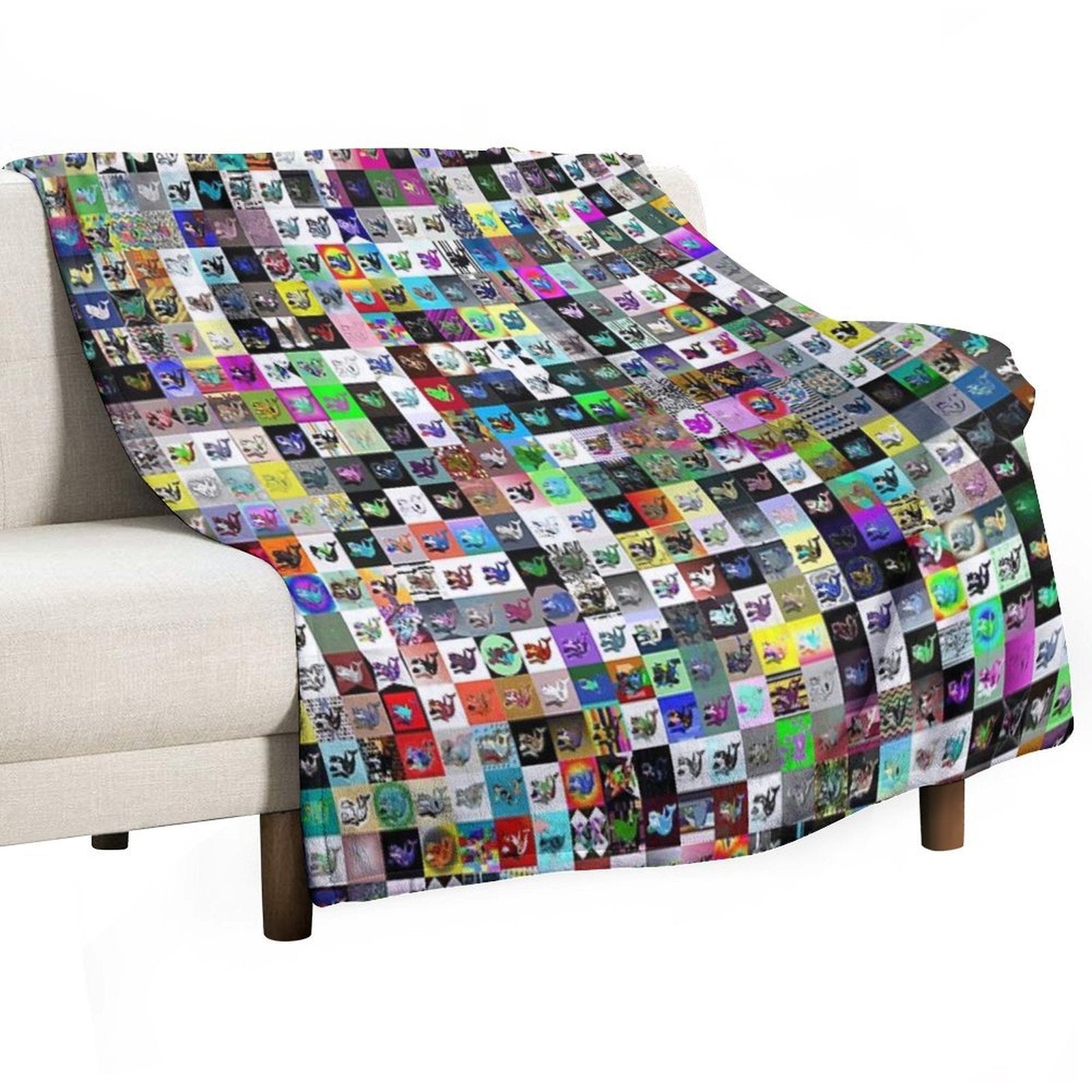 IOTA Whales Shrink-resistant Throw Blanket