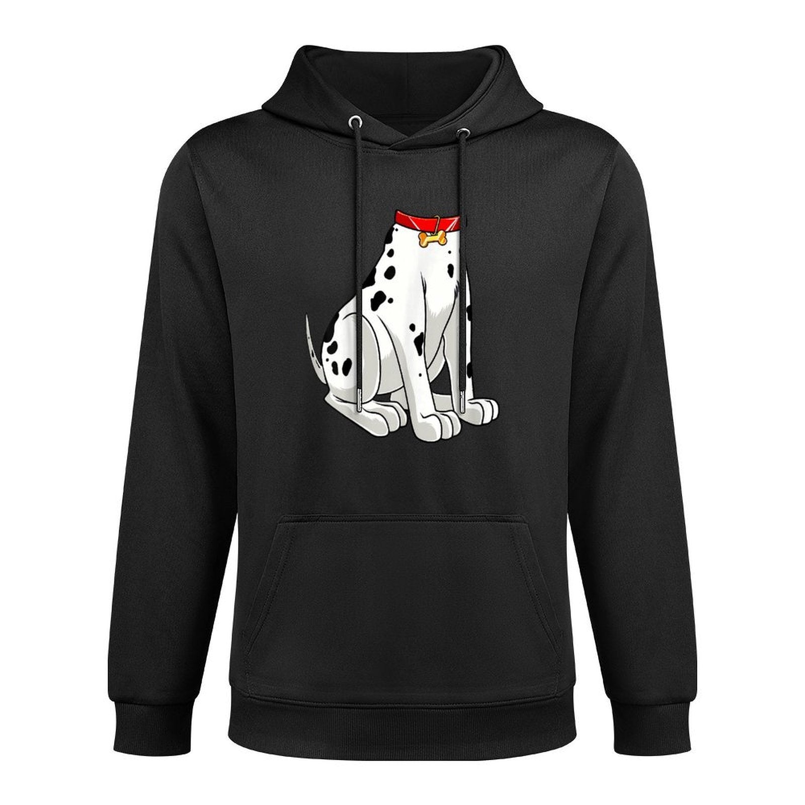 Dalmatian Costume Halloween Dog Print Men Women Kids Versatile Streetwear Hoodie