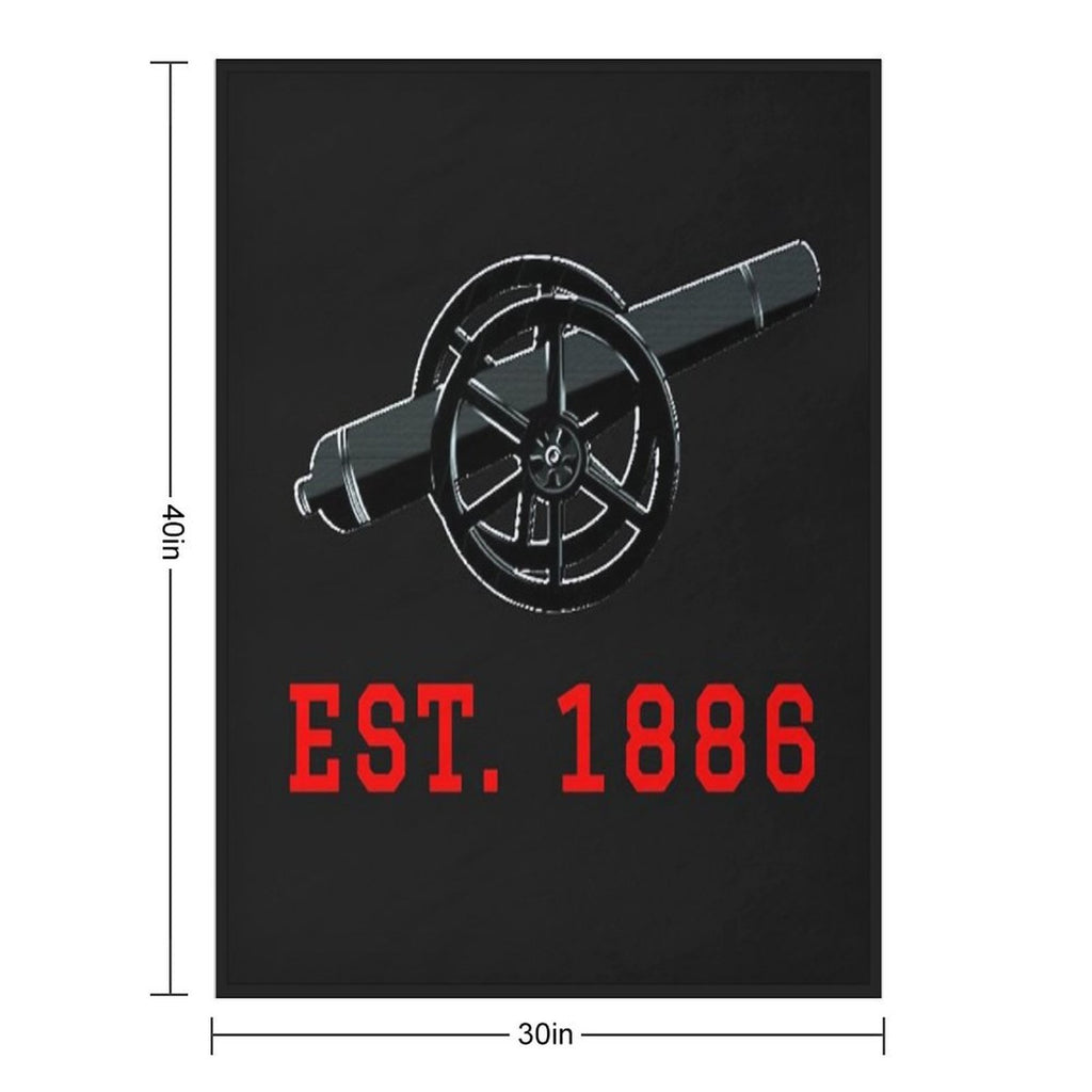 Established 1886 Wrinkle-free Throw Blanket