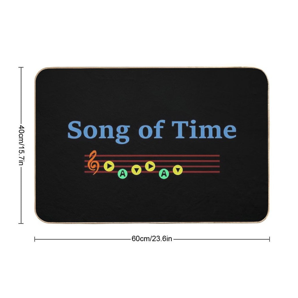 Song of Time  Stain-Proof Bath Mat