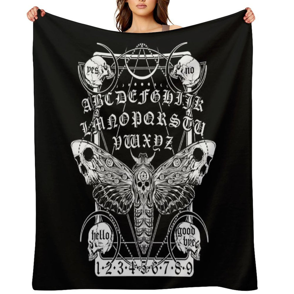 Death Moth Spirit Board Premium Throw Blanket