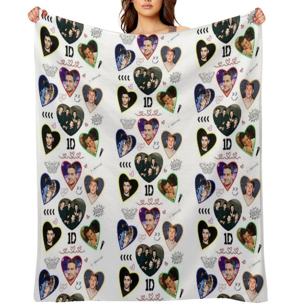 ONE DIRECTION Compact Throw Blanket