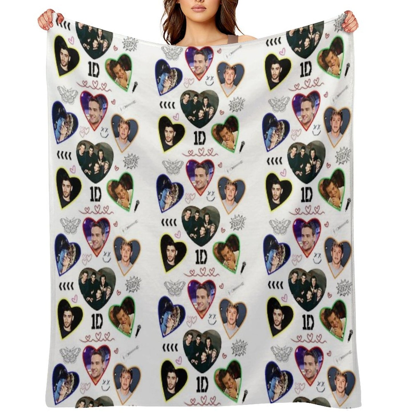 ONE DIRECTION Compact Throw Blanket