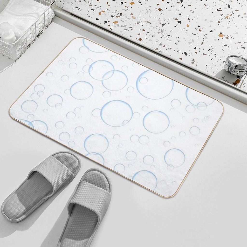 Bubbles  Easy Maintenance Bath Mat