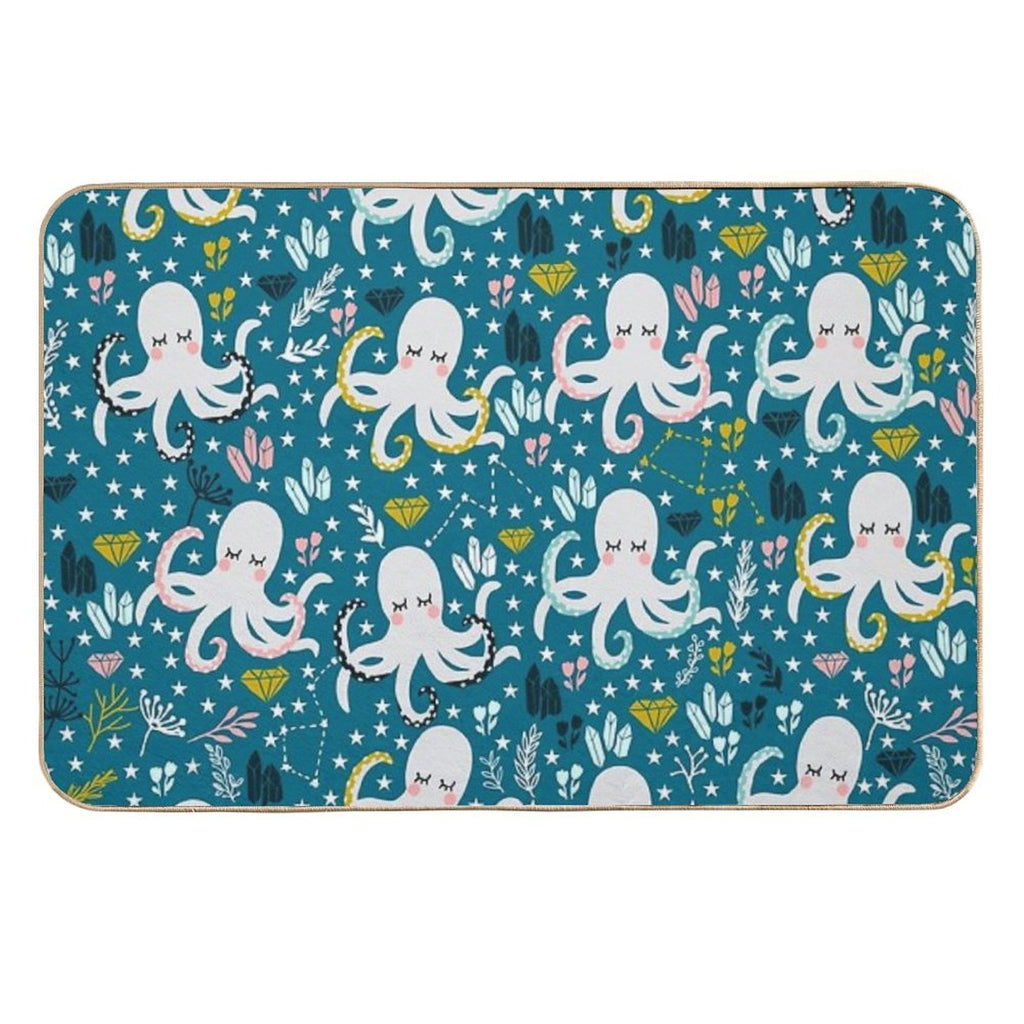 Cute Octopus  Non-Slip Bath Mat