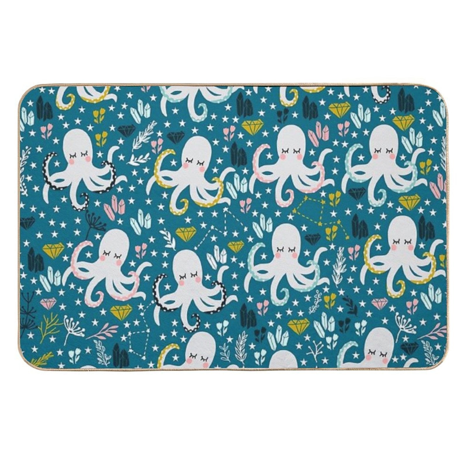 Cute Octopus  Non-Slip Bath Mat