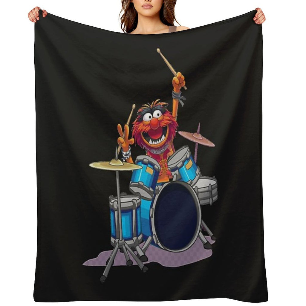 Animal Drummer The Muppets Show Versatility Throw Blanket