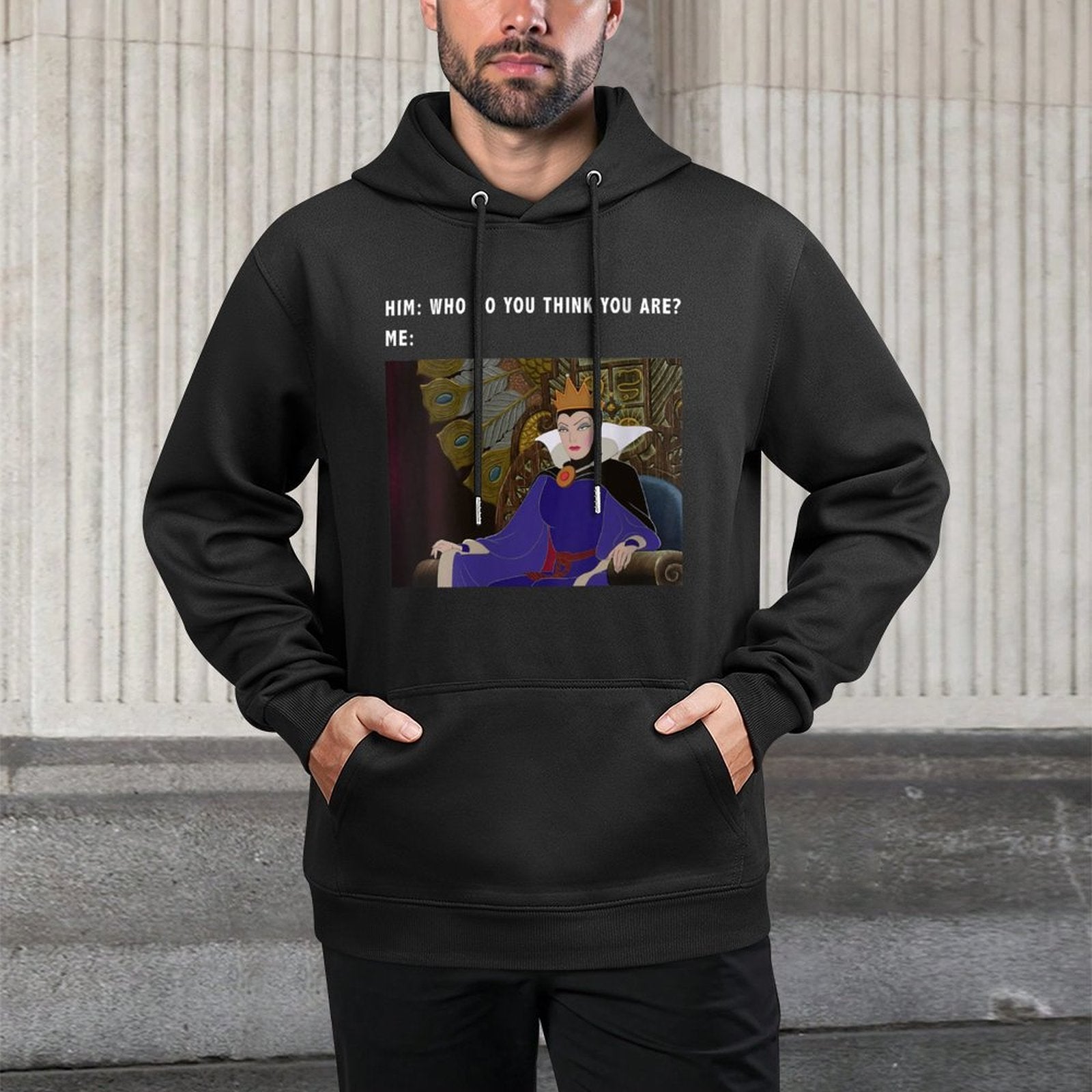 Womens Disney Sleeping Beauty Maleficent Evil Queen Meme Unisex Design Hoodie
