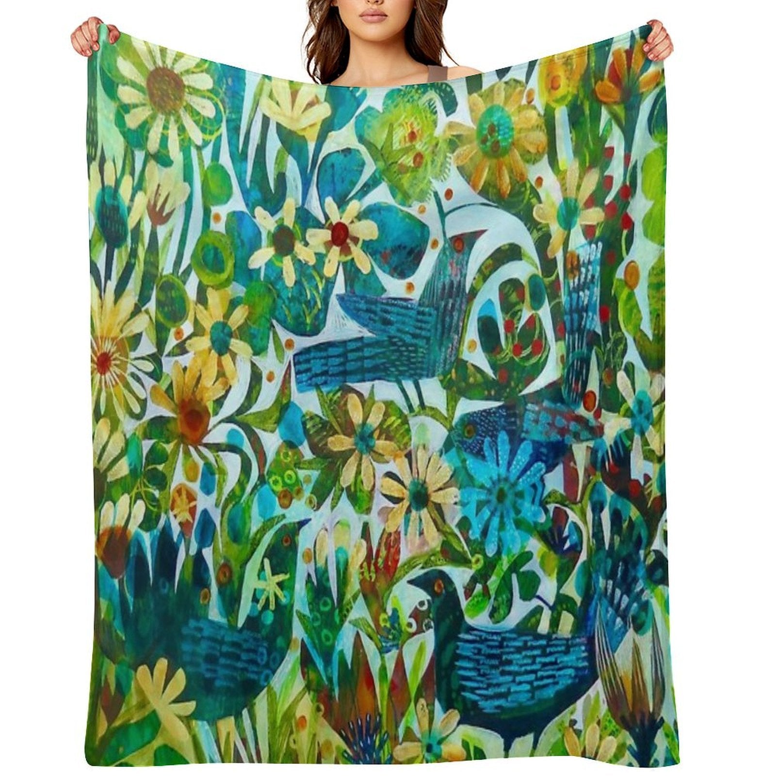 Summer Light, An Este MacLeod Design Gift-ready Throw Blanket