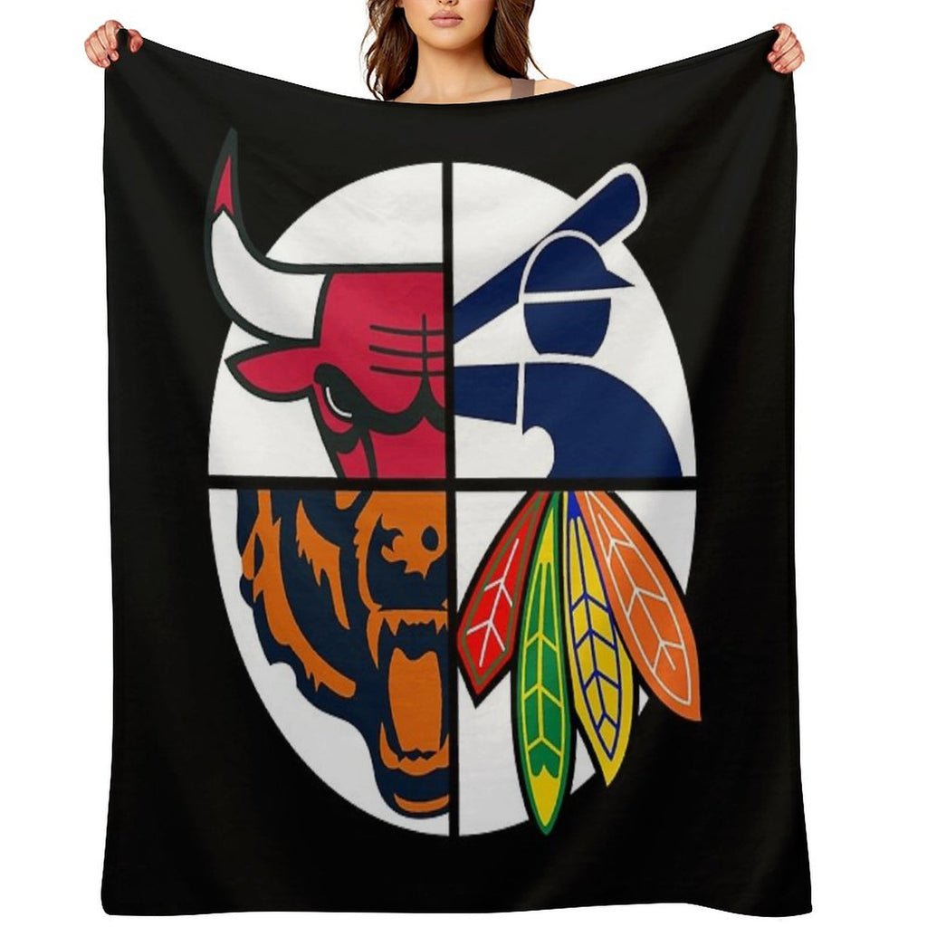 Chicago Southside Sports Machine-washable Throw Blanket