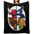 Chicago Southside Sports Machine-washable Throw Blanket