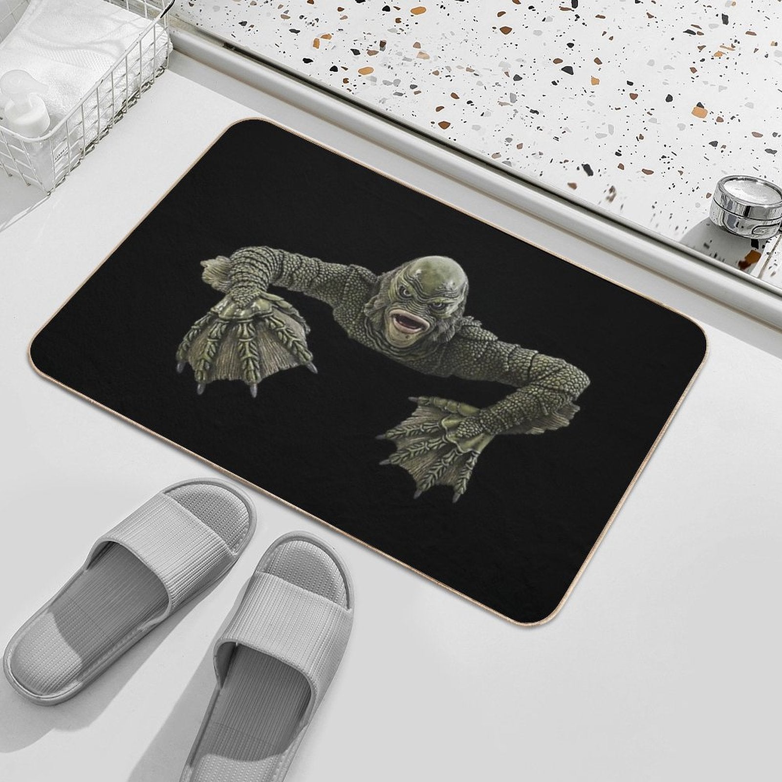 Gill Man  Absorbent Bath Mat