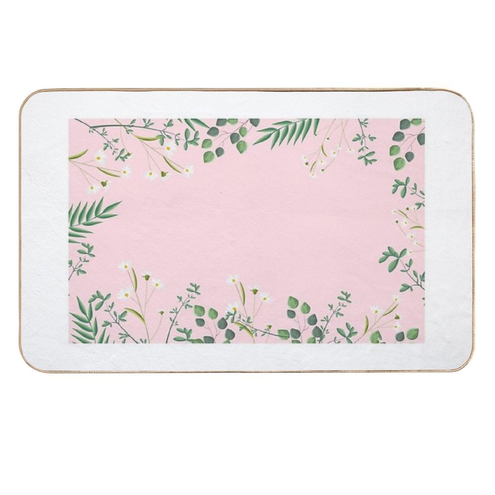 New Collection Pink Nature  Multi-Purpose Bath Mat