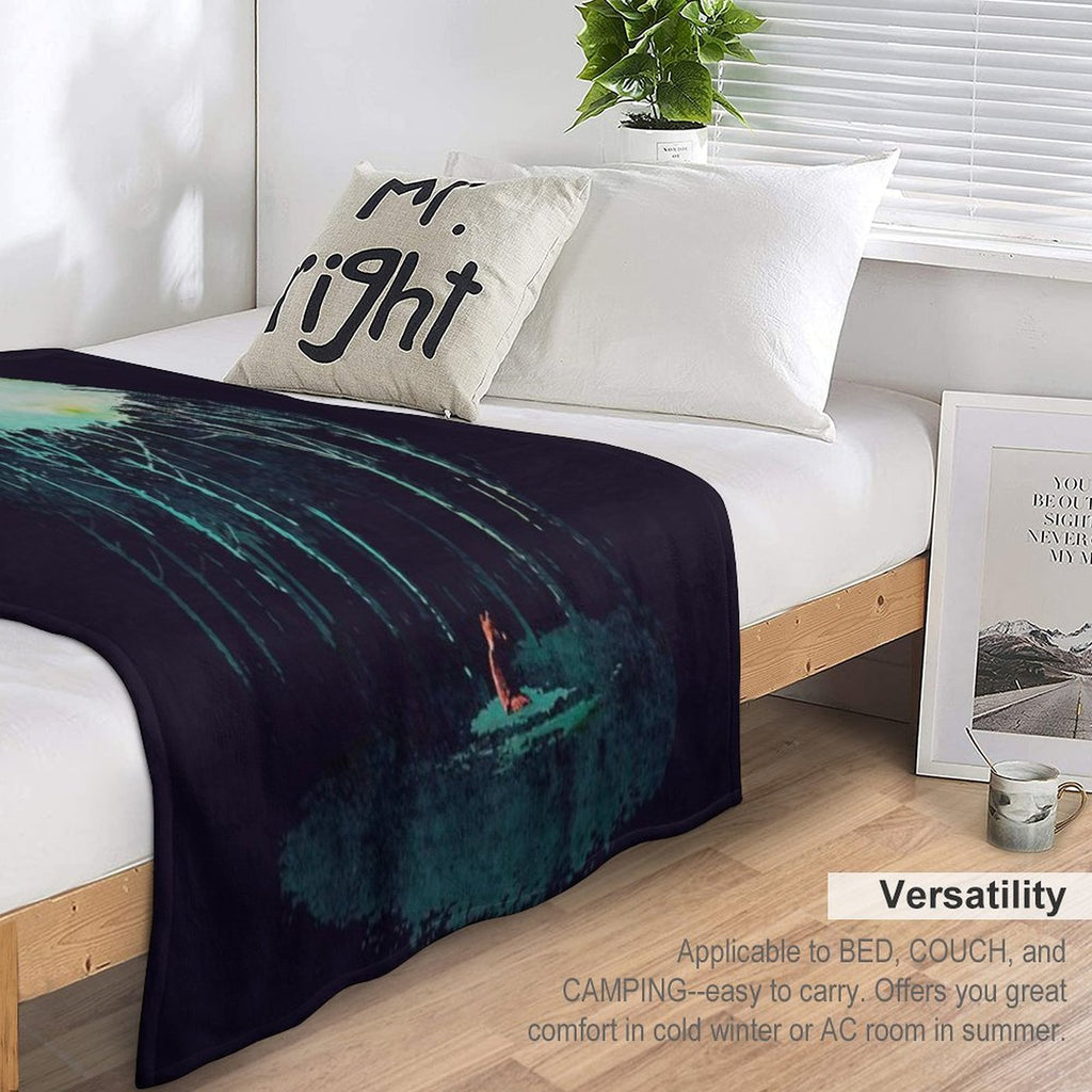 Deep in The Forest Anti-pilling Throw Blanket
