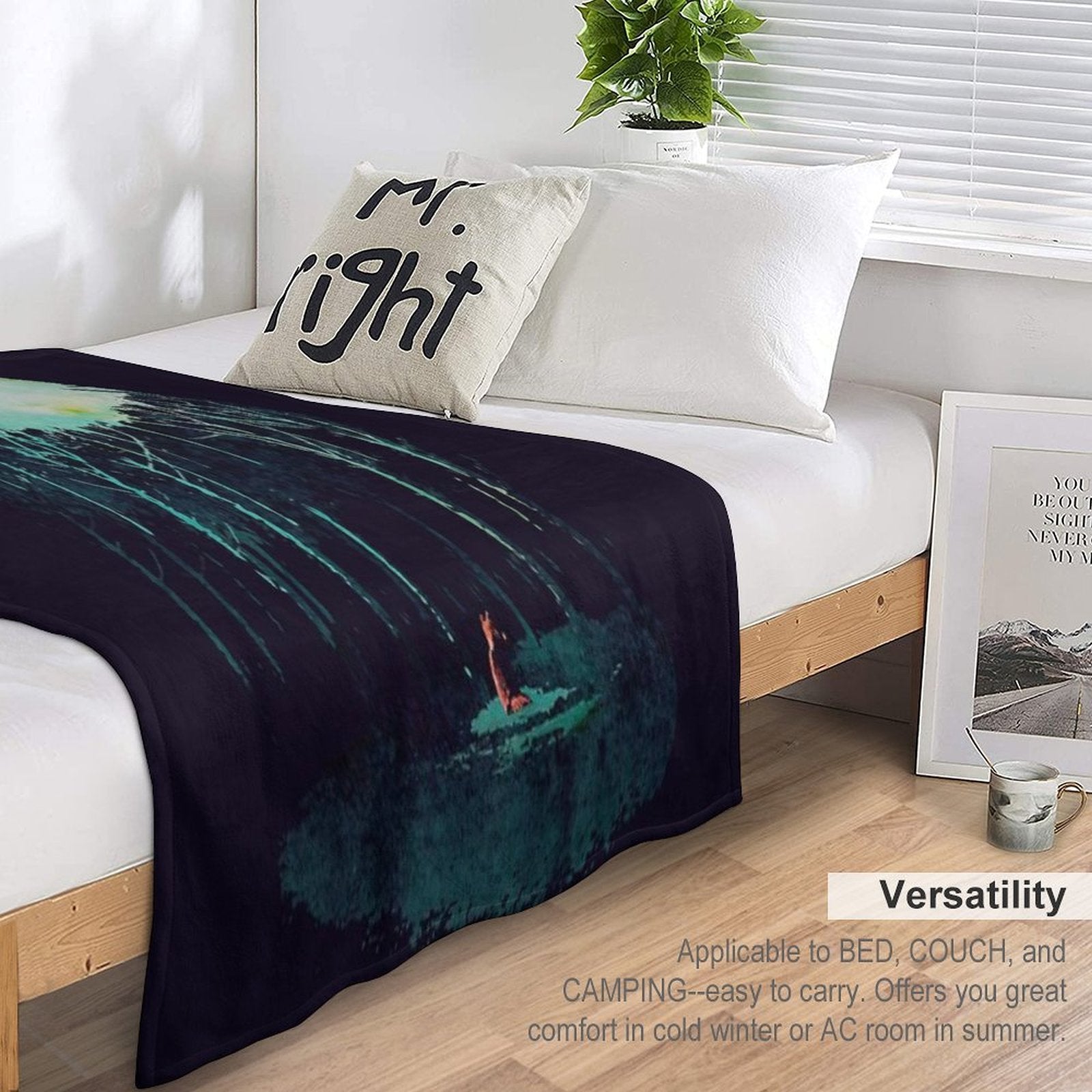 Deep in The Forest Anti-pilling Throw Blanket