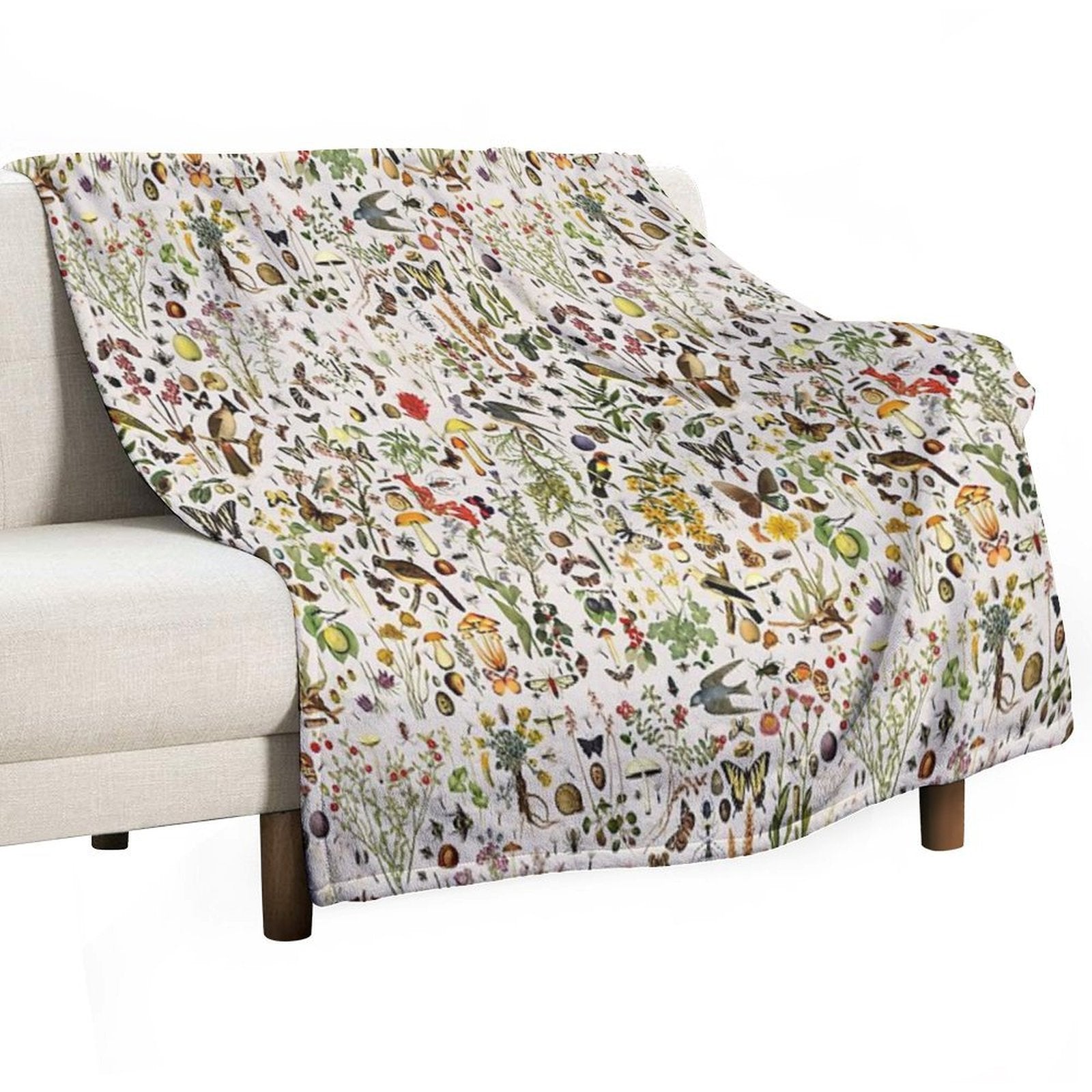 Biology of America USA Compact Throw Blanket