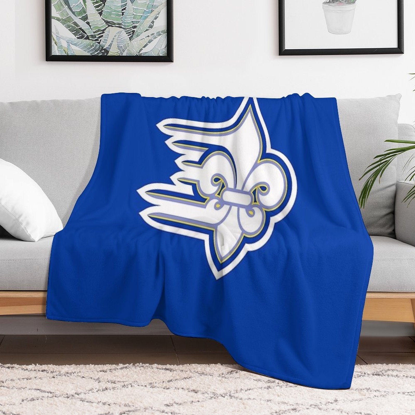Limestone Saints Travel-friendly Throw Blanket