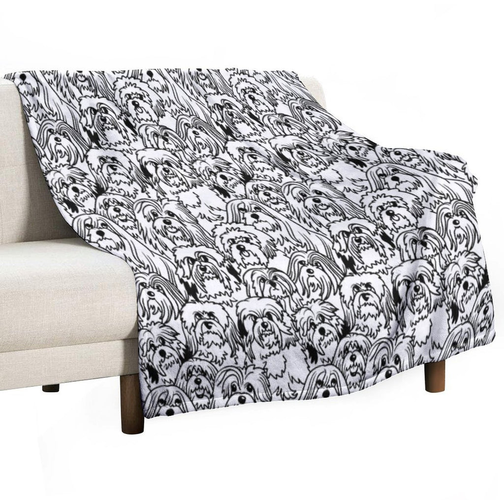 Oh Havanese Versatility Throw Blanket