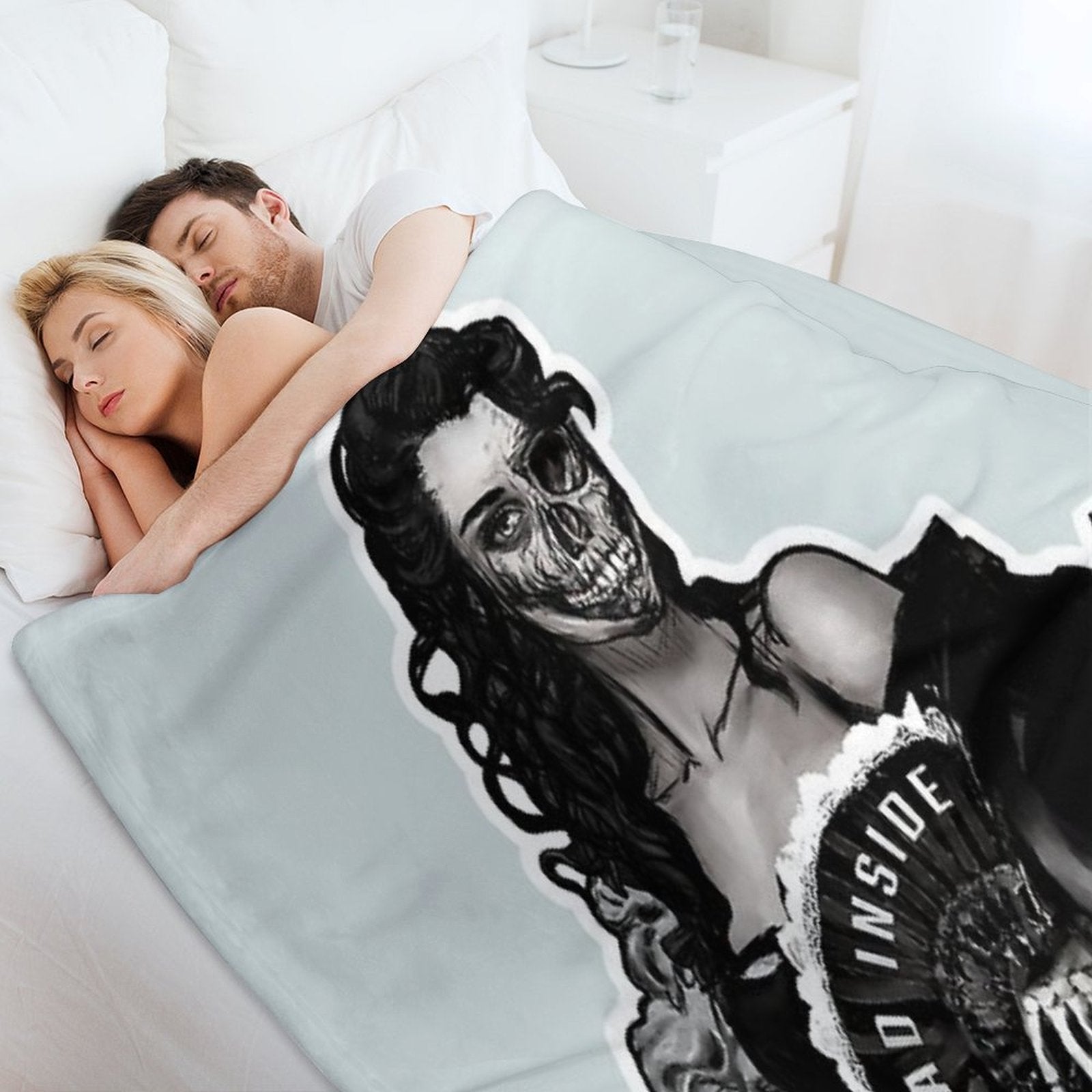 Dead Inside All-season Throw Blanket
