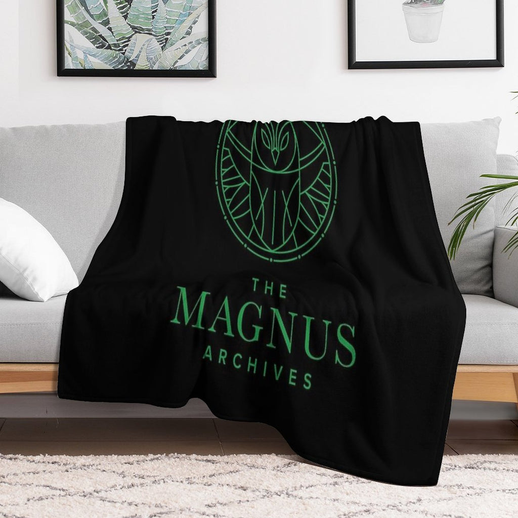 All Seeing Owl Versatility Throw Blanket