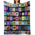 Collage Eco-conscious Throw Blanket