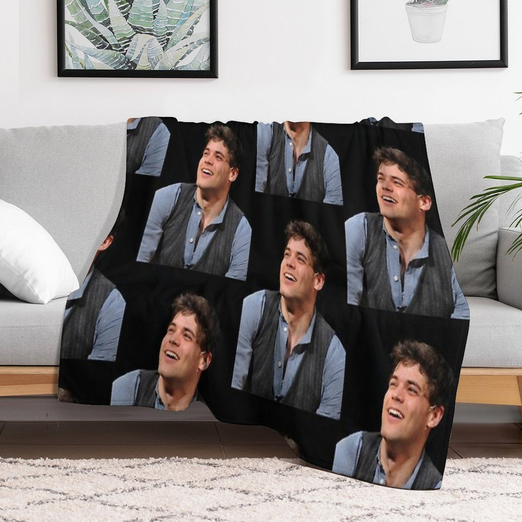 Jeremy Jordan Newsies All-season Throw Blanket