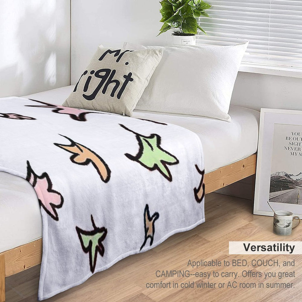 Hearstopper Netflix Leaves Easy Care Throw Blanket
